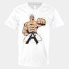 V-Neck Heavy Cotton 100% T-Shirt Thumbnail