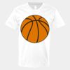 V-Neck Heavy Cotton 100% T-Shirt Thumbnail
