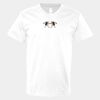 V-Neck Heavy Cotton 100% T-Shirt Thumbnail