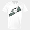 V-Neck Heavy Cotton 100% T-Shirt Thumbnail