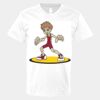 V-Neck Heavy Cotton 100% T-Shirt Thumbnail