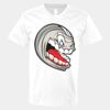 V-Neck Heavy Cotton 100% T-Shirt Thumbnail