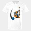 V-Neck Heavy Cotton 100% T-Shirt Thumbnail