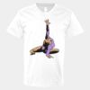 V-Neck Heavy Cotton 100% T-Shirt Thumbnail