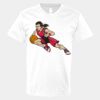 V-Neck Heavy Cotton 100% T-Shirt Thumbnail