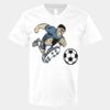 V-Neck Heavy Cotton 100% T-Shirt Thumbnail