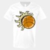 V-Neck Heavy Cotton 100% T-Shirt Thumbnail