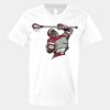V-Neck Heavy Cotton 100% T-Shirt Thumbnail