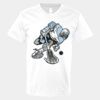 V-Neck Heavy Cotton 100% T-Shirt Thumbnail
