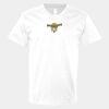 V-Neck Heavy Cotton 100% T-Shirt Thumbnail