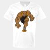 V-Neck Heavy Cotton 100% T-Shirt Thumbnail