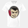V-Neck Heavy Cotton 100% T-Shirt Thumbnail