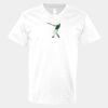 V-Neck Heavy Cotton 100% T-Shirt Thumbnail