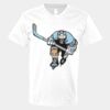 V-Neck Heavy Cotton 100% T-Shirt Thumbnail