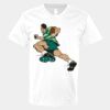V-Neck Heavy Cotton 100% T-Shirt Thumbnail