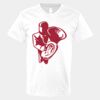 V-Neck Heavy Cotton 100% T-Shirt Thumbnail