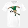V-Neck Heavy Cotton 100% T-Shirt Thumbnail