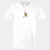 V-Neck Heavy Cotton 100% T-Shirt Thumbnail