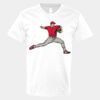 V-Neck Heavy Cotton 100% T-Shirt Thumbnail