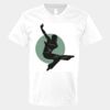 V-Neck Heavy Cotton 100% T-Shirt Thumbnail