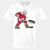 V-Neck Heavy Cotton 100% T-Shirt Thumbnail