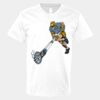 V-Neck Heavy Cotton 100% T-Shirt Thumbnail