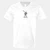 V-Neck Heavy Cotton 100% T-Shirt Thumbnail