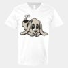 V-Neck Heavy Cotton 100% T-Shirt Thumbnail