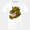 V-Neck Heavy Cotton 100% T-Shirt Thumbnail