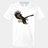 V-Neck Heavy Cotton 100% T-Shirt Thumbnail