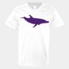 V-Neck Heavy Cotton 100% T-Shirt Thumbnail