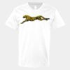 V-Neck Heavy Cotton 100% T-Shirt Thumbnail