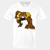 V-Neck Heavy Cotton 100% T-Shirt Thumbnail