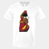 V-Neck Heavy Cotton 100% T-Shirt Thumbnail