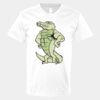 V-Neck Heavy Cotton 100% T-Shirt Thumbnail