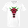 V-Neck Heavy Cotton 100% T-Shirt Thumbnail