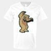 V-Neck Heavy Cotton 100% T-Shirt Thumbnail