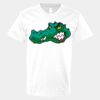 V-Neck Heavy Cotton 100% T-Shirt Thumbnail