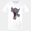 V-Neck Heavy Cotton 100% T-Shirt Thumbnail
