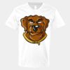 V-Neck Heavy Cotton 100% T-Shirt Thumbnail