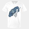 V-Neck Heavy Cotton 100% T-Shirt Thumbnail