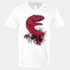 V-Neck Heavy Cotton 100% T-Shirt Thumbnail