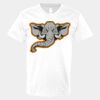 V-Neck Heavy Cotton 100% T-Shirt Thumbnail