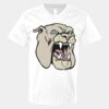 V-Neck Heavy Cotton 100% T-Shirt Thumbnail