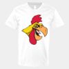 V-Neck Heavy Cotton 100% T-Shirt Thumbnail