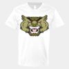 V-Neck Heavy Cotton 100% T-Shirt Thumbnail