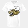 V-Neck Heavy Cotton 100% T-Shirt Thumbnail