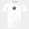 V-Neck Heavy Cotton 100% T-Shirt Thumbnail