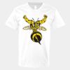 V-Neck Heavy Cotton 100% T-Shirt Thumbnail