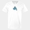 V-Neck Heavy Cotton 100% T-Shirt Thumbnail
